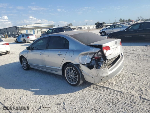 2007 Honda Civic Sdn LX with VIN 1HGFA165X7L021819, listed as a Copart auction lot 47193665 with 263,093 mi miles and Non Repairable. Bid and sale history available at carsss.com. Image 2.