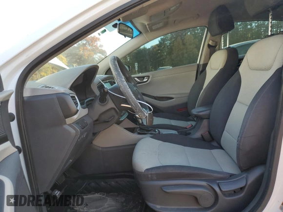 2017 Hyundai Ioniq Blue with VIN KMHC65LC2HU048114, listed as a Copart auction lot 77302014 with 292,084 mi miles and Salvage Title. Bid and sale history available at DreamBid. Image 7.