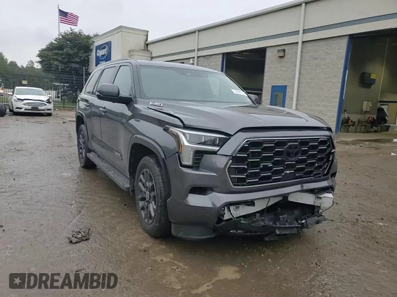2024 Toyota Sequoia SR5 with VIN 7SVAAABA7RX025940, listed as a Copart auction lot 72964174 with 19,388 mi miles and Salvage Title. Bid and sale history available at carsss.com. Image 12.