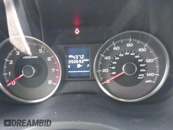 2017 Subaru Forester Premium with VIN JF2SJGEC5HH492282, listed as a IAAI auction lot 41387507 with 50,692 mi miles. Bid and sale history available at carsss.com. Image 7.