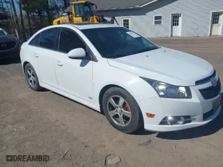 2012 Chevrolet Cruze LT w/1LT with VIN 1G1PF5SC5C7288264, listed as a IAAI auction lot 42045567 with 186,642 mi miles. Bid and sale history available at carsss.com. Image 1.