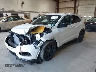 2022 Honda HR-V Sport with VIN 3CZRU6H12NM753653, listed as a IAAI auction lot 41813962 with 74,856 mi miles. Bid and sale history available at carsss.com. Image 2.