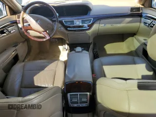 2011 Mercedes-Benz S with VIN WDDNG8GB0BA375333, listed as a Copart auction lot 49381275 with 105,552 mi miles and Salvage Title. Bid and sale history available at carsss.com. Image 8.