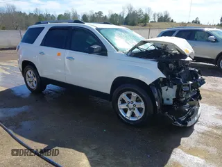 2014 GMC Acadia SLE with VIN 1GKKRNED8EJ234562, listed as a IAAI auction lot 41632218 with Not Provided miles and . Bid and sale history available at carsss.com. Image 1.