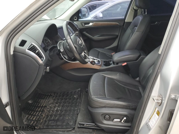 2014 Audi Q5 Premium Plus with VIN WA1LFAFP6EA048460, listed as a Copart auction lot 50043484 with 130,278 mi miles and Clean Title. Bid and sale history available at carsss.com. Image 7.