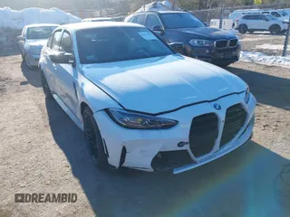 2024 BMW M3 Competition xDrive z VIN WBS43AY04RFT49362, wystawiony jako IAAI lot #41691688 z przebiegiem Nie podano mil oraz . Historia ofert i sprzedaży dostępna na DreamBid. Obrazek 1.