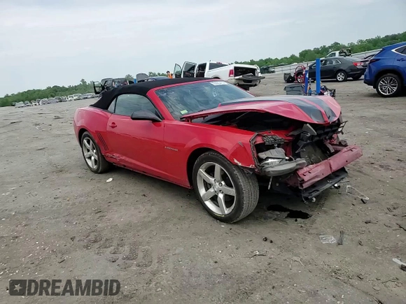 2011 Chevrolet Camaro 1LT with VIN 2G1FB3DD2B9182935, listed as a Copart auction lot 55523415 with 128,580 mi miles and Salvage title. Bid and sale history available at DreamBid. Image 13.