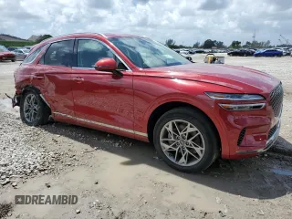 2022 Genesis GV70 2.5T with VIN KMUMADTB5NU068763, listed as a Copart auction lot 51658085 with 29,091 mi miles and Non Repairable. Bid and sale history available at DreamBid. Image 4.