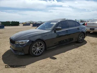 2019 BMW 3 Series 330i with VIN WBA5R1C57KAK09495, listed as a Copart auction lot 58268915 with 55,111 mi miles and Salvage title. Bid and sale history available at DreamBid. Image 1.