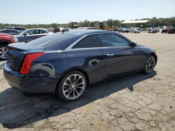 2015 Cadillac ATS Coupe Premium AWD with VIN 1G6AM1R33F0136002, listed as a Copart auction lot 66774434 with 92,765 mi miles and Salvage Title. Bid and sale history available at carsss.com. Image 3.
