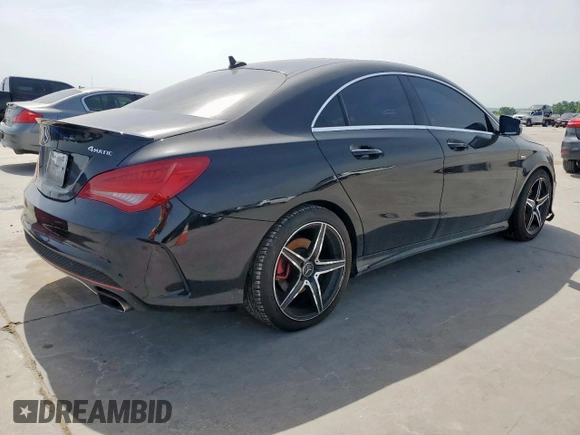 2016 Mercedes-Benz CLA 250 with VIN WDDSJ4GB9GN390040, listed as a Copart auction lot 56419625 with 83,047 mi miles and Salvage title. Bid and sale history available at DreamBid. Image 3.