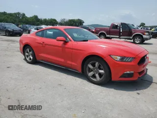 2015 Ford Mustang EcoBoost with VIN 1FA6P8TH7F5376556, listed as a Copart auction lot 59798195 with 91,649 mi miles and Salvage title. Bid and sale history available at DreamBid. Image 4.