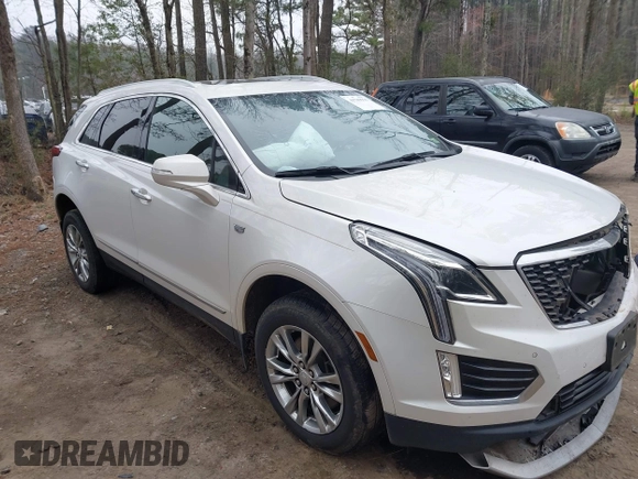 2020 Cadillac XT5 Premium Luxury FWD with VIN 1GYKNCRS3LZ115508, listed as a IAAI auction lot 41789925 with 87,199 mi miles. Bid and sale history available at carsss.com. Image 1.