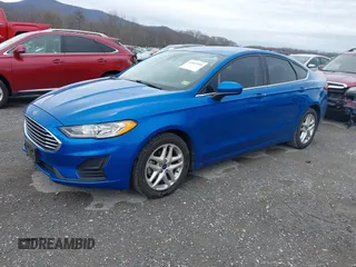 2019 Ford Fusion SE with VIN 3FA6P0HDXKR102508, listed as a IAAI auction lot 41849508 with 133,593 mi miles. Bid and sale history available at carsss.com. Image 20.
