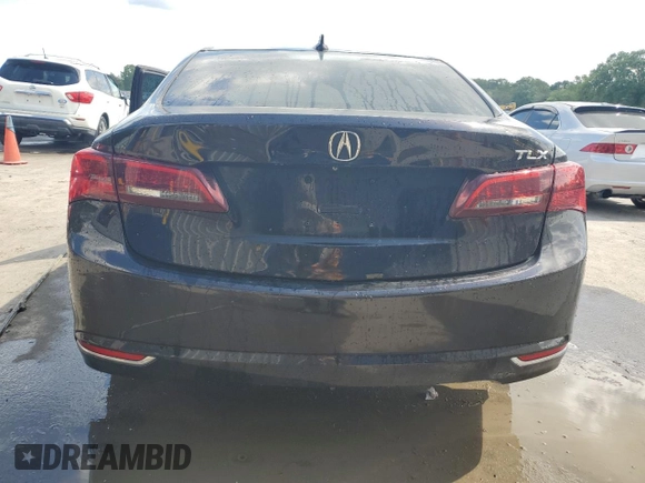 2015 Acura TLX Technology z VIN 19UUB2F58FA005624, wystawiony jako Copart lot #55233605 z przebiegiem Nie podano mil oraz Szkoda całkowita • Salvage title. Historia ofert i sprzedaży dostępna na DreamBid. Obrazek 6.