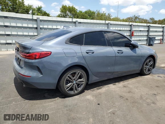 2021 BMW 2 Series 228i xDrive with VIN WBA73AK0XM7G32333, listed as a Copart auction lot 53720295 with 55,472 mi miles and Salvage title. Bid and sale history available at DreamBid. Image 3.