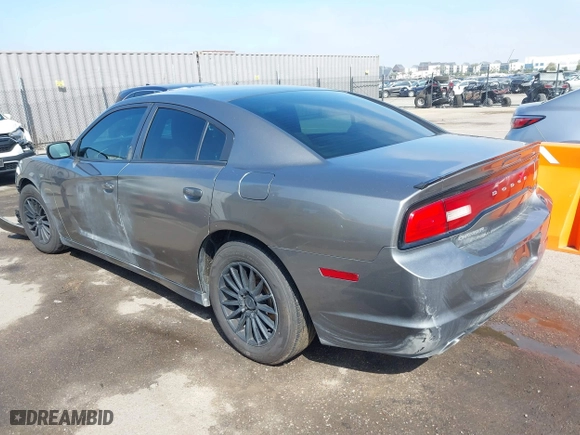 2012 Dodge Charger SE with VIN 2C3CDXBG9CH145756, listed as a IAAI auction lot 41868784 with 201,801 mi miles. Bid and sale history available at carsss.com. Image 3.