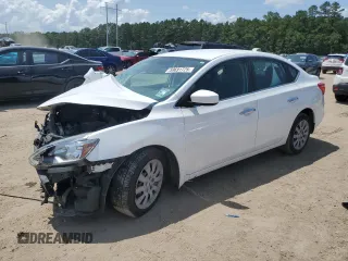 2019 Nissan Sentra S with VIN 3N1AB7AP9KY329164, listed as a Copart auction lot 59691725 with 158,068 mi miles and Salvage title. Bid and sale history available at DreamBid. Image 1.