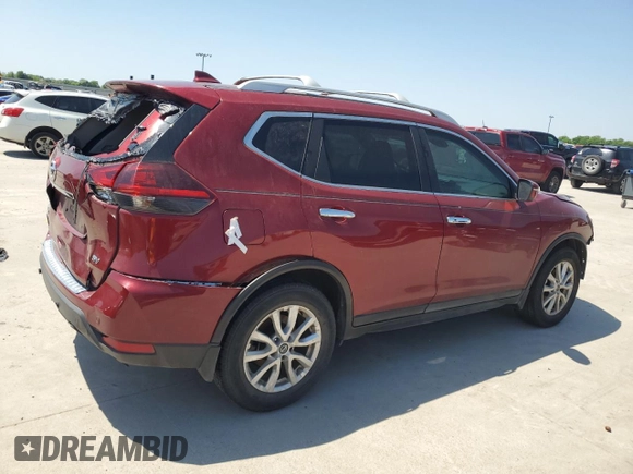 2019 Nissan Rogue SV with VIN 5N1AT2MT2KC798154, listed as a Copart auction lot 52115855 with 82,169 mi miles and Salvage Title. Bid and sale history available at DreamBid. Image 3.