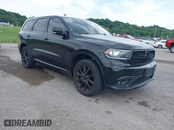 2018 Dodge Durango GT with VIN 1C4RDJDG7JC115655, listed as a IAAI auction lot 39537573 with 119,801 mi miles and . Bid and sale history available at DreamBid. Image 1.