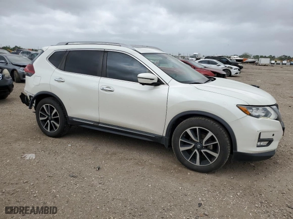 2019 Nissan Rogue SL with VIN 5N1AT2MT0KC794328, listed as a Copart auction lot 50540265 with 76,969 mi miles and Salvage Title. Bid and sale history available at carsss.com. Image 4.