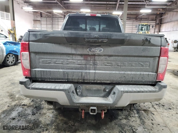 2020 Ford Super Duty F-250 SRW XL with VIN 1FT7W2B64LED24683, listed as a Copart auction lot 45464355 with 45,403 mi miles and Salvage Title. Bid and sale history available at carsss.com. Image 6.