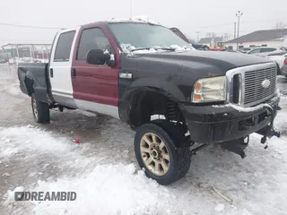 2005 Ford Super Duty F-250 XL with VIN 1FTSW21515EC67798, listed as a IAAI auction lot 41463473 with 221,075 mi miles. Bid and sale history available at carsss.com. Image 1.