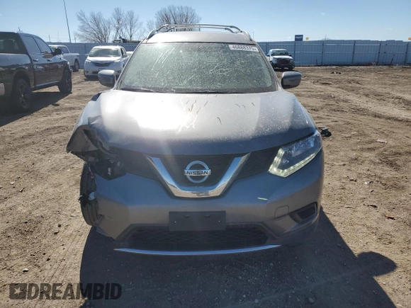 2016 Nissan Rogue S with VIN JN8AT2MV2GW146280, listed as a Copart auction lot 46888375 with 123,152 mi miles and Salvage Title. Bid and sale history available at carsss.com. Image 5.