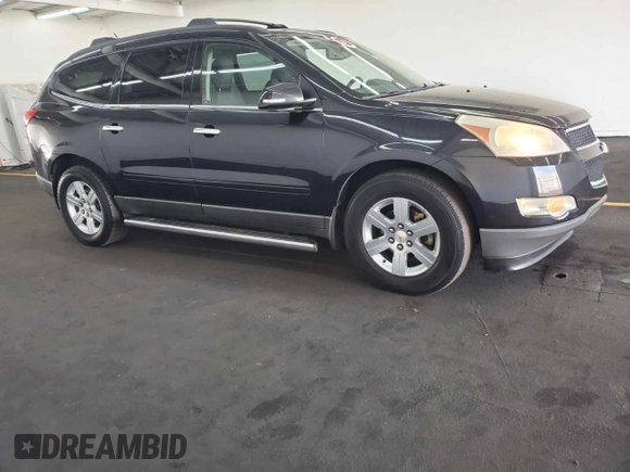 2012 Chevrolet Traverse 1LT with VIN 1GNKRGED1CJ224161, listed as a Copart auction lot 44594755 with 168,113 mi miles and Clean Title. Bid and sale history available at DreamBid. Image 1.