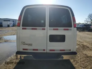 2010 Chevrolet Express Passenger LT with VIN 1GA2G1DG2A1148818, listed as a Copart auction lot 46236375 with 142,954 mi miles and Salvage title. Bid and sale history available at DreamBid. Image 6.
