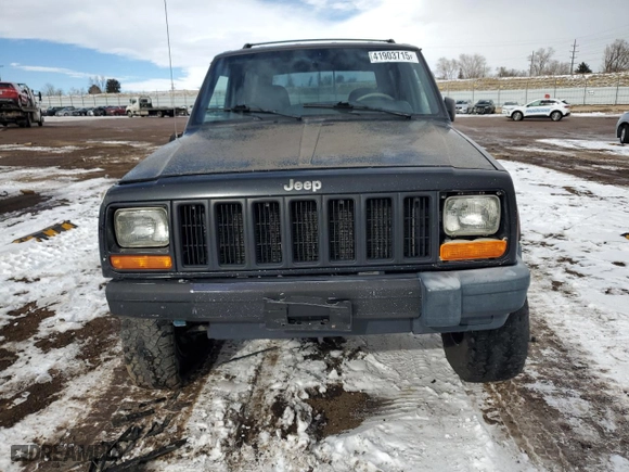 2000 Jeep Cherokee Police with VIN 1J4FF48S9YL205293, listed as a Copart auction lot 41903715 with 307,918 mi miles and Salvage Title. Bid and sale history available at carsss.com. Image 5.