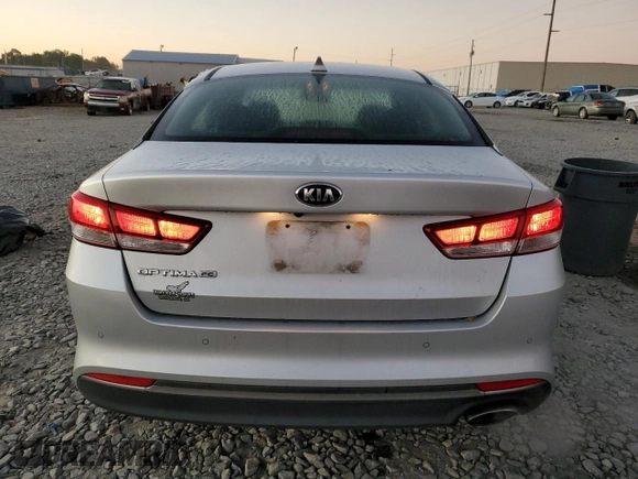 2018 Kia Optima S with VIN 5XXGT4L37JG234459, listed as a Copart auction lot 76077704 with 118,337 mi miles and Salvage Title. Bid and sale history available at carsss.com. Image 6.