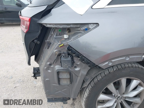 2019 Infiniti QX50 Luxe with VIN 3PCAJ5M19KF135211, listed as a IAAI auction lot 42308891 with 128,432 mi miles and . Bid and sale history available at DreamBid. Image 18.