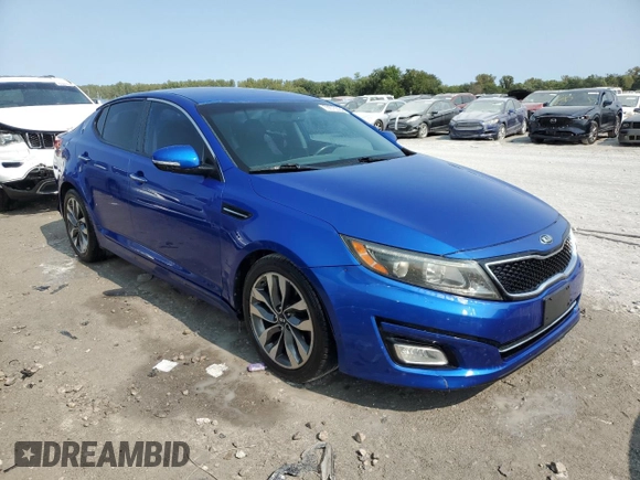 2015 Kia Optima SX with VIN 5XXGR4A73FG441832, listed as a Copart auction lot 70875324 with 111,695 mi miles and Salvage Title. Bid and sale history available at carsss.com. Image 4.