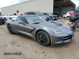 2015 Chevrolet Corvette 2LT with VIN 1G1YD2D77F5109649, listed as a Copart auction lot 70458944 with 47,467 mi miles and Salvage Title. Bid and sale history available at carsss.com. Image 4.