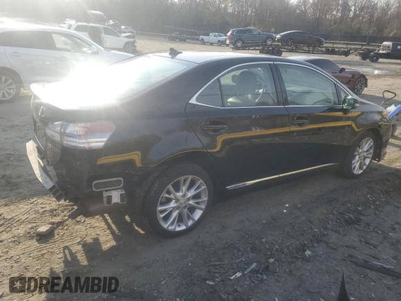 2010 Lexus HS 250h with VIN JTHBB1BAXA2021361, listed as a Copart auction lot 80203214 with 157,015 mi miles and Salvage Title. Bid and sale history available at DreamBid. Image 3.