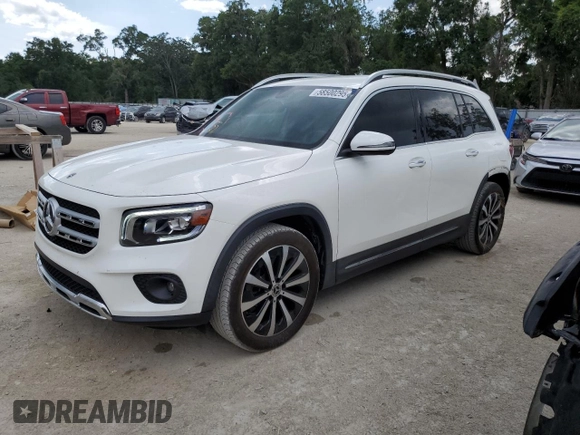 2021 Mercedes-Benz GLB 250 с VIN W1N4M4GB7MW130566, выставлен на аукционе Copart как лот 58500295 с пробегом 49 401 миль миль и Списание • Salvage title. История ставок и продаж доступна на DreamBid. Изображение 1.