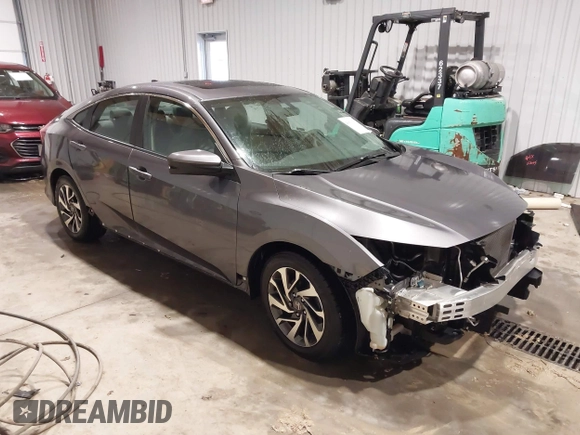 2018 Honda Civic Sedan EX with VIN 19XFC2F72JE208939, listed as a IAAI auction lot 41613130 with 94,510 mi miles. Bid and sale history available at carsss.com. Image 1.