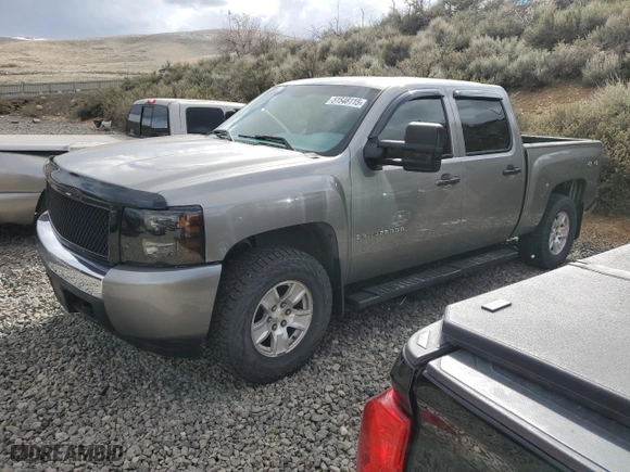 2007 Chevrolet Silverado 1500 LTZ with VIN 2GCEK13MX71542984, listed as a Copart auction lot 51548115 with 189,169 mi miles and Salvage Title. Bid and sale history available at carsss.com. Image 1.