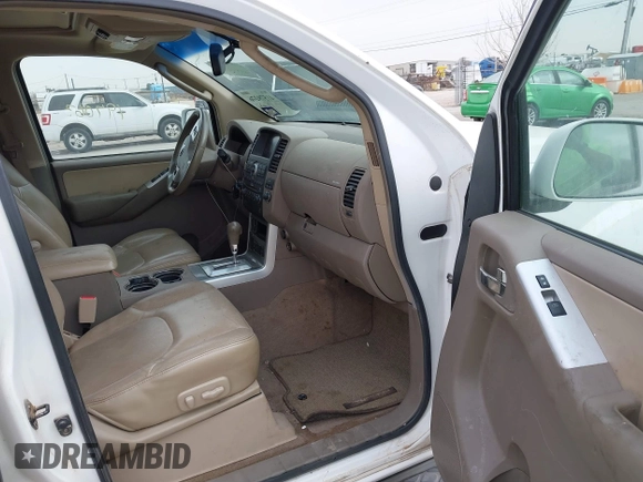 2008 Nissan Pathfinder S with VIN 5N1AR18U58C650987, listed as a IAAI auction lot 41579276 with 197,063 mi miles. Bid and sale history available at carsss.com. Image 5.