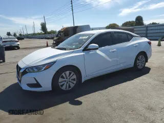 2022 Nissan Sentra S z VIN 3N1AB8BV9NY252853, wystawiony jako Copart lot #49887135 z przebiegiem 41 649 mil mil oraz Szkody całkowita. Historia ofert i sprzedaży dostępna na DreamBid. Obrazek 1.