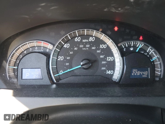 2012 Toyota Camry L with VIN 4T1BF1FK3CU103847, listed as a Copart auction lot 46457695 with 228,448 mi miles and Salvage Title. Bid and sale history available at DreamBid. Image 9.