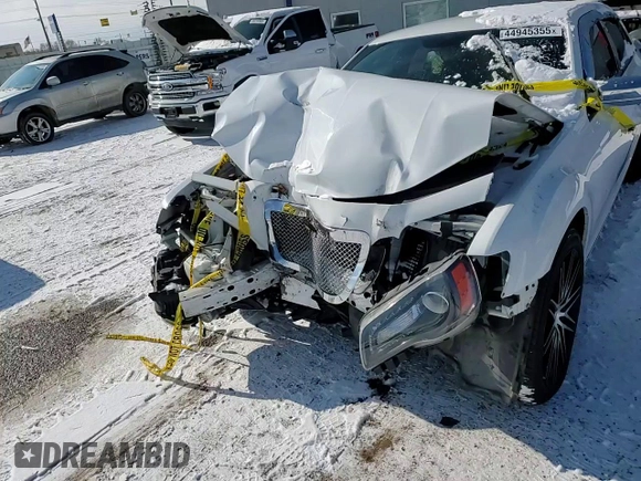 2014 Chrysler 300 with VIN 2C3CCABGXEH305856, listed as a Copart auction lot 44945355 with 0 mi miles and Salvage Title. Bid and sale history available at carsss.com. Image 11.