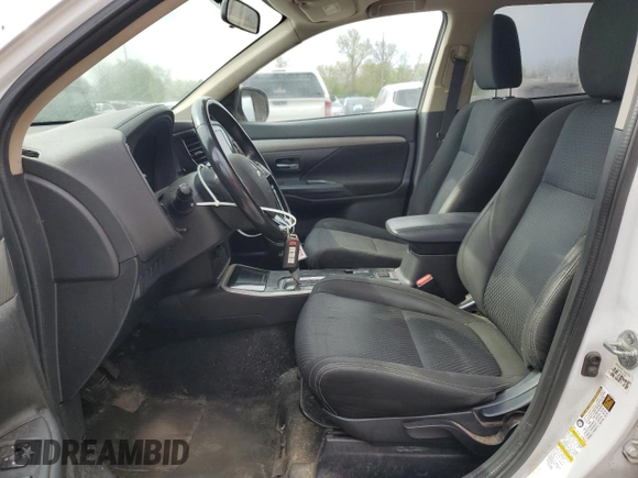 2017 Mitsubishi Outlander SE with VIN JA4AZ3A30HZ028841, listed as a Copart auction lot 54878135 with 110,410 mi miles and Salvage title. Bid and sale history available at DreamBid. Image 7.