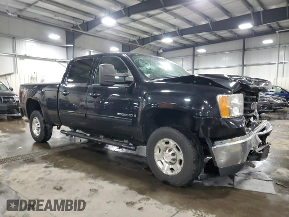 2009 GMC Sierra 2500HD SLT z VIN 1GTHK63K39F168755, wystawiony jako Copart lot #57220765 z przebiegiem 220 375 mil mil oraz Szkoda całkowita • Salvage title. Historia ofert i sprzedaży dostępna na DreamBid. Obrazek 4.