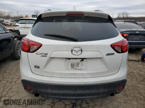 2015 Mazda CX-5 Sport with VIN JM3KE4BY6F0485829, listed as a Copart auction lot 44471265 with 147,699 mi miles and Salvage Title. Bid and sale history available at carsss.com. Image 6.