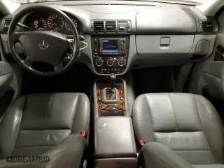 2005 Mercedes-Benz M-Class 3.7L with VIN 4JGAB57E15A563214, listed as a Copart auction lot 83582734 with 150,872 mi miles and Salvage Title. Bid and sale history available at carsss.com. Image 8.