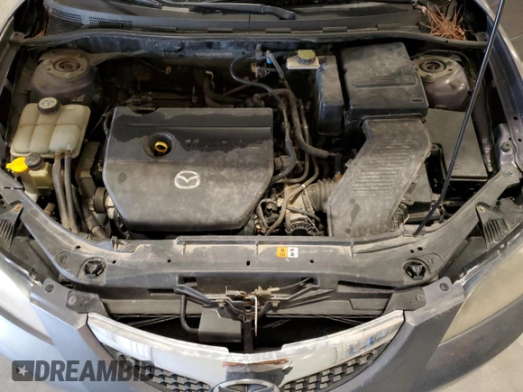 2008 Mazda 3 Sport with VIN JM1BK12F581185775, listed as a Copart auction lot 52969805 with 139,833 mi miles and Salvage Title. Bid and sale history available at DreamBid. Image 11.