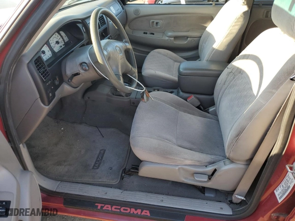 2001 Toyota Tacoma with VIN 5TEHN72N71Z798861, listed as a Copart auction lot 47689075 with 196,081 mi miles and Clean Title. Bid and sale history available at carsss.com. Image 7.