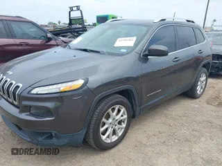 2017 Jeep Cherokee Latitude with VIN 1C4PJLCB1HW574447, listed as a IAAI auction lot 42395204 with 102,985 mi miles and . Bid and sale history available at DreamBid. Image 2.